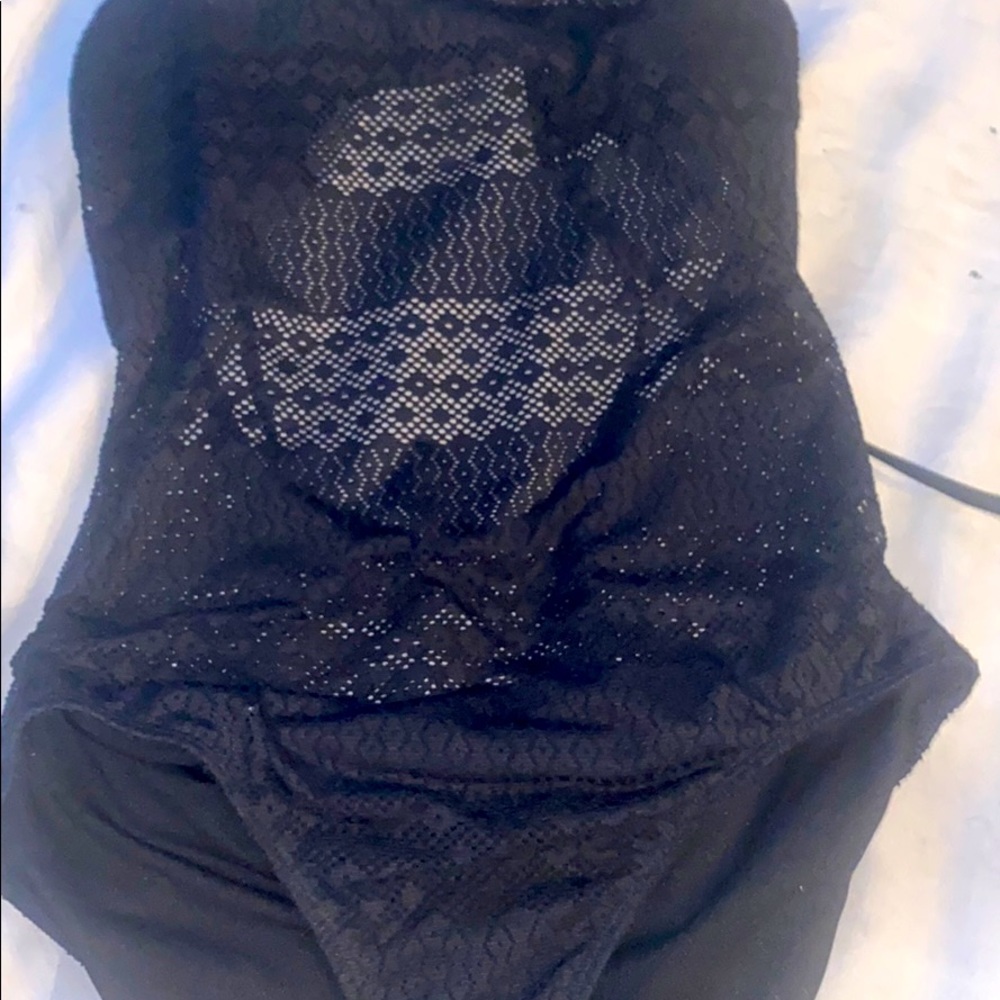 Sexy Black one piece swimsuit